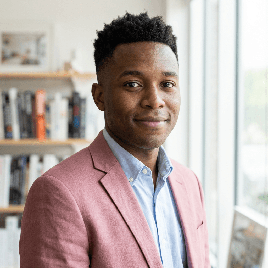 David Okonkwo late 30s Black male business owner